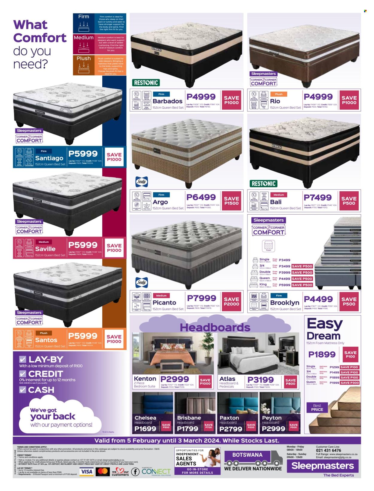 Sleepmasters specials - 05/02/2024 - 03/03/2024. Page 2