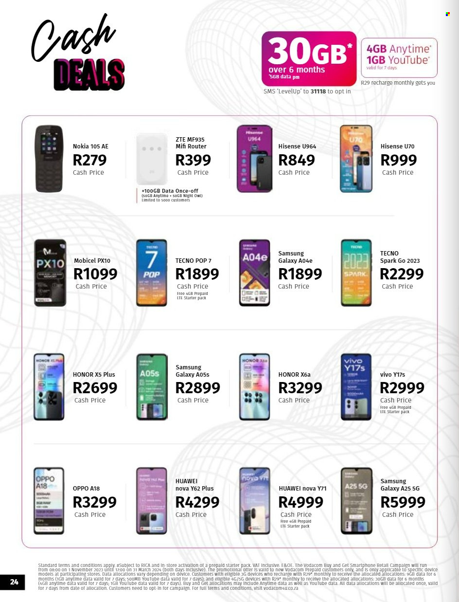 Vodacom specials - 07/02/2024 - 06/03/2024. Page 24