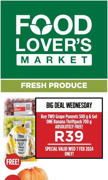 Food Lover's Market catalogue  - 07/02/2024 - 07/02/2024.