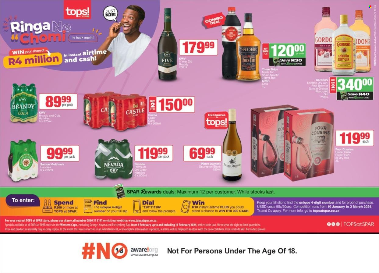 TOPS at SPAR specials - 08/02/2024 - 11/02/2024. Page 1
