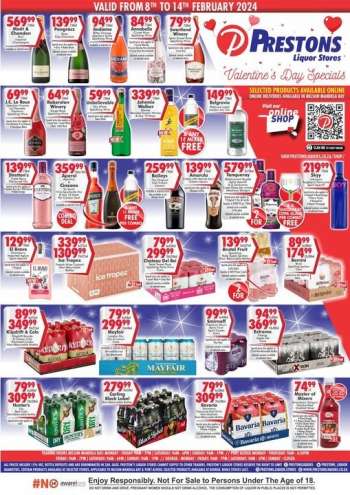 Prestons Liquor Stores catalogue  - 08/02/2024 - 14/02/2024.