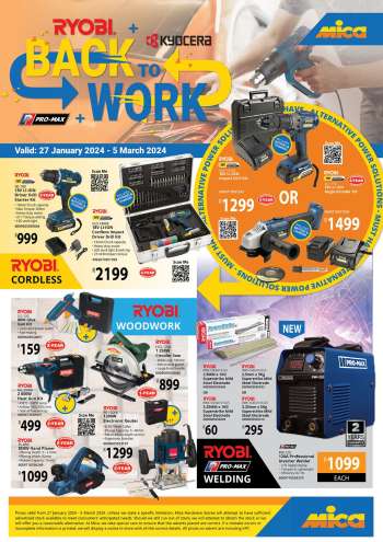 Mica catalogue  - 27/01/2024 - 05/03/2024.