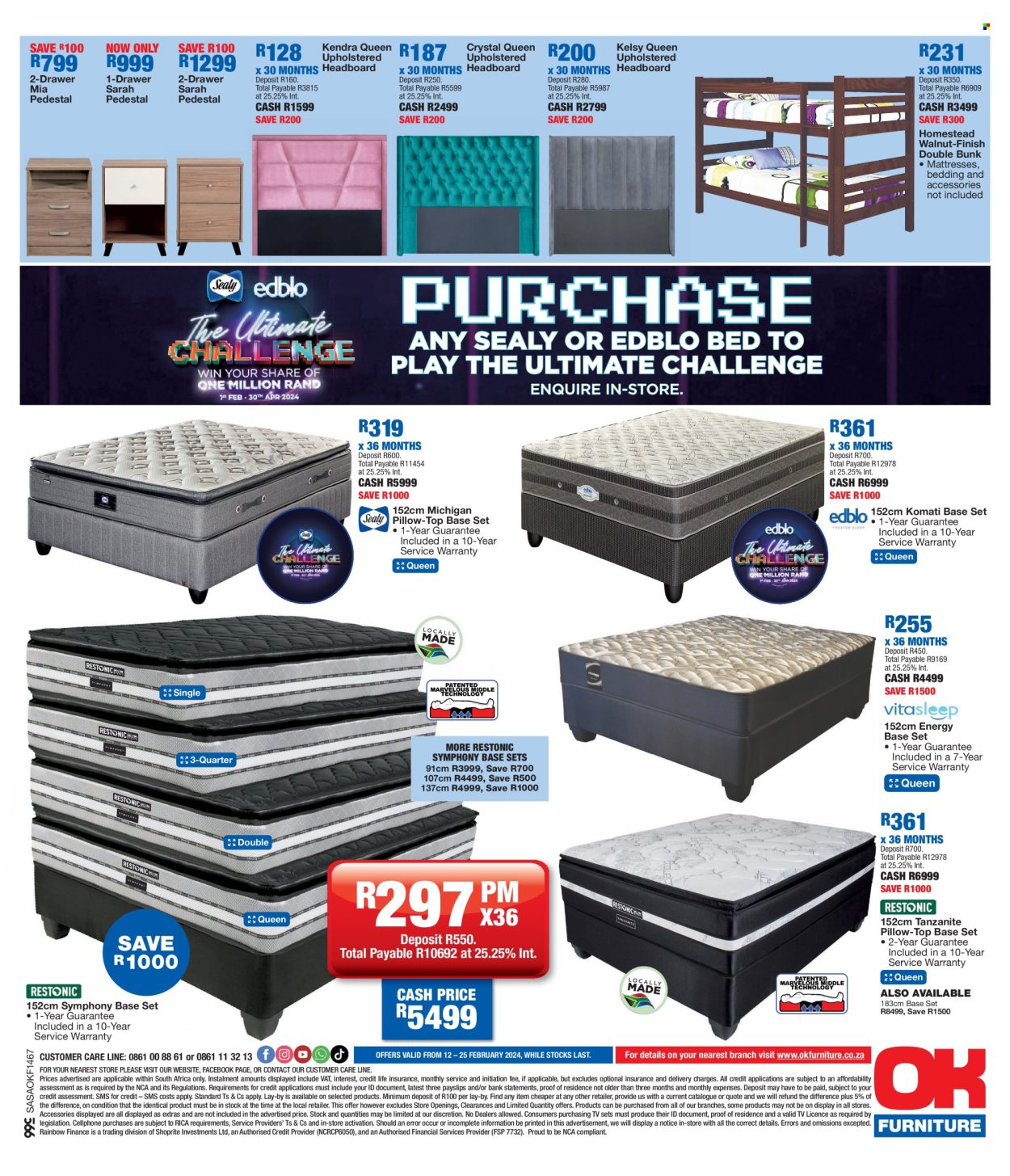 OK Furniture specials - 12/02/2024 - 25/02/2024. Page 8