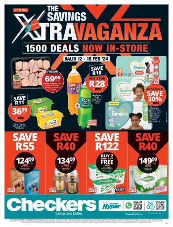 Checkers catalogue  - 12/02/2024 - 18/02/2024.