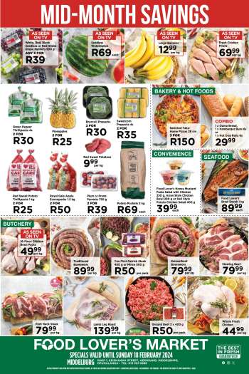 Food Lover's Market catalogue  - 12/02/2024 - 18/02/2024.