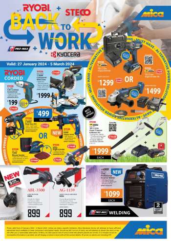 Mica catalogue  - 27/01/2024 - 05/03/2024.