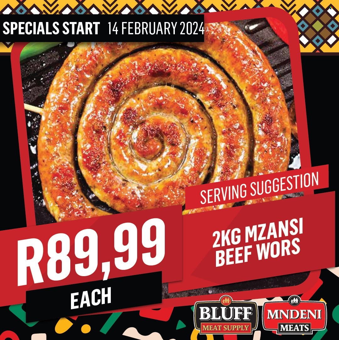 Bluff Meat Supply specials. Page 4