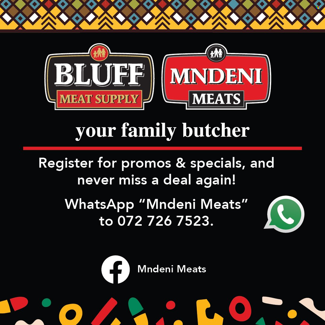 Bluff Meat Supply specials. Page 8