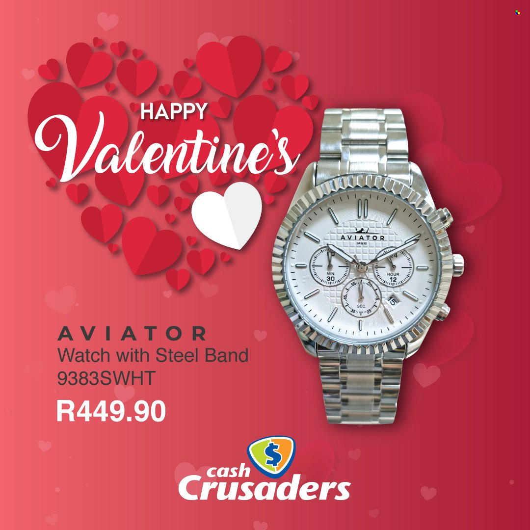 Cash Crusaders specials. Page 1