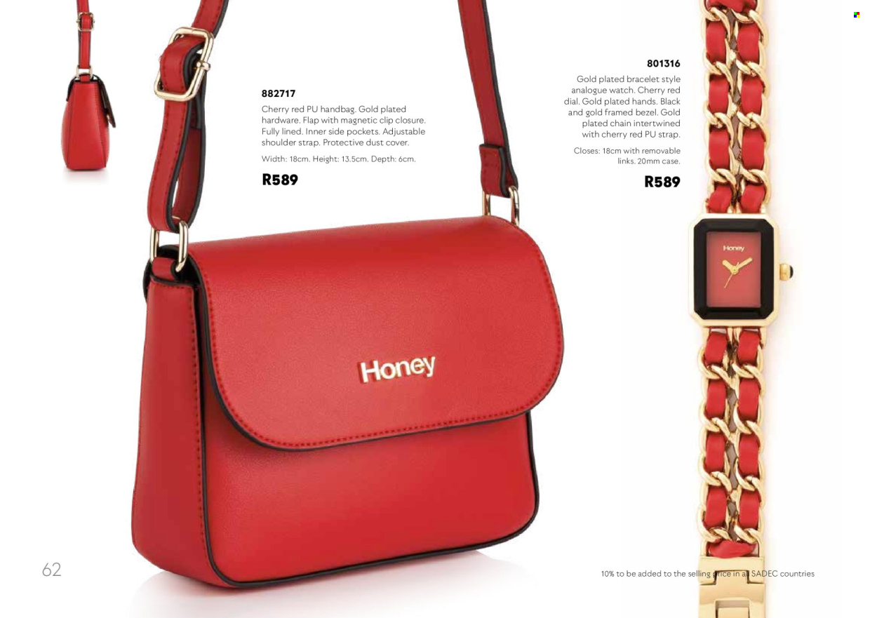 Honey specials. Page 65