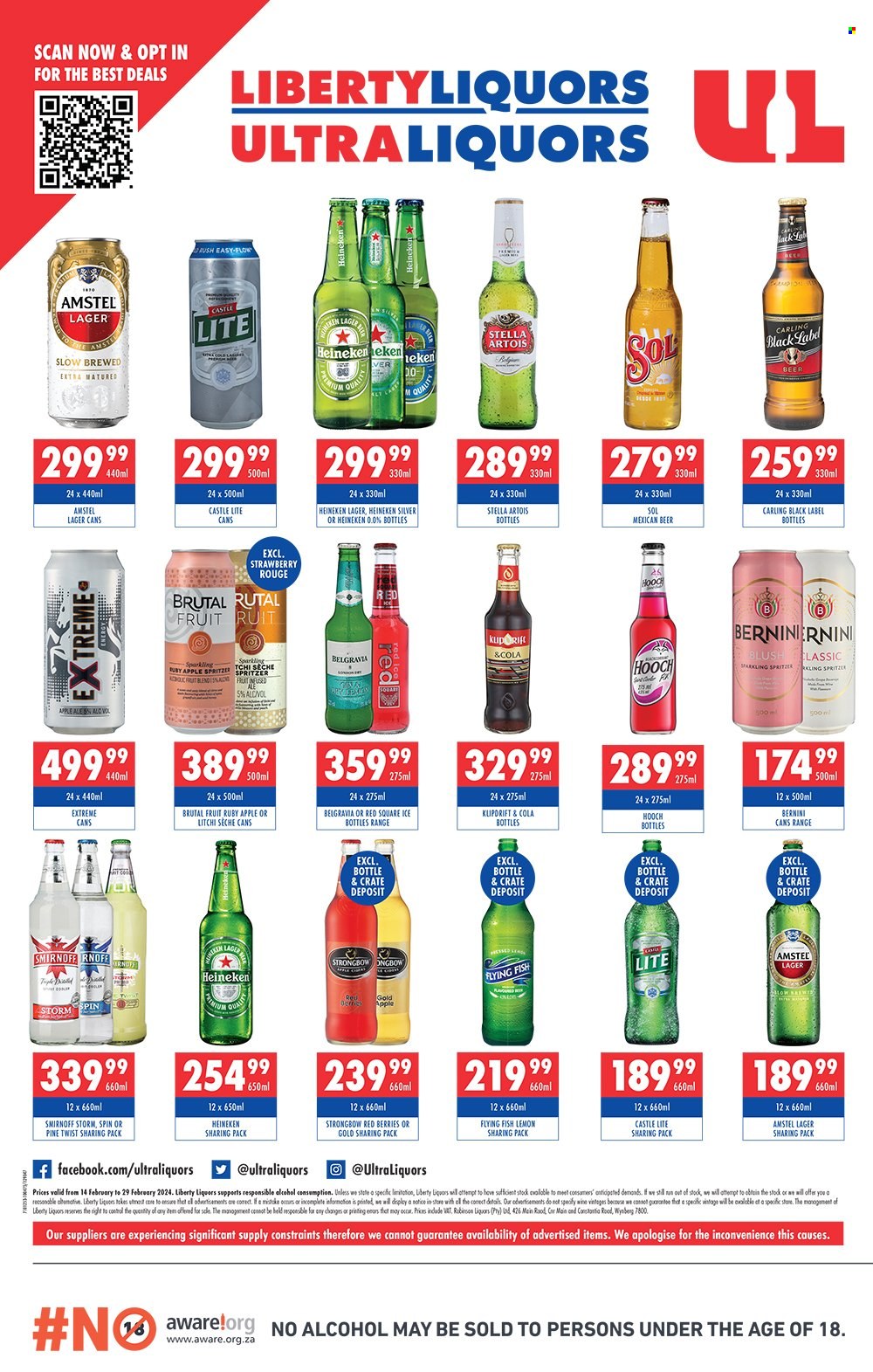 Liberty Liquors specials - 14/02/2024 - 29/02/2024. Page 4