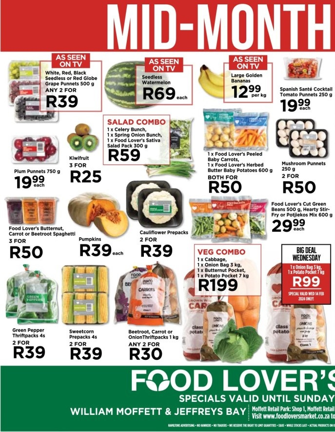 Food Lover's Market specials - 12/02/2024 - 18/02/2024. Page 1