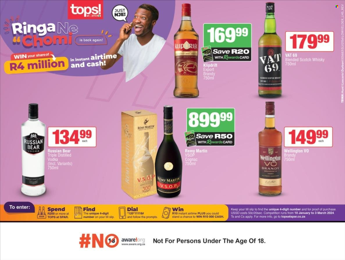 TOPS at SPAR specials - 15/02/2024 - 18/02/2024. Page 1