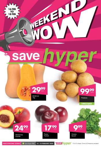 Save hyper catalogue  - 16/02/2024 - 18/02/2024.