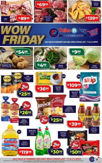 Take n Pay catalogue  - 16/02/2024 - 16/02/2024.