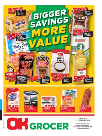 OK Foods catalogue  - 14/02/2024 - 25/02/2024.