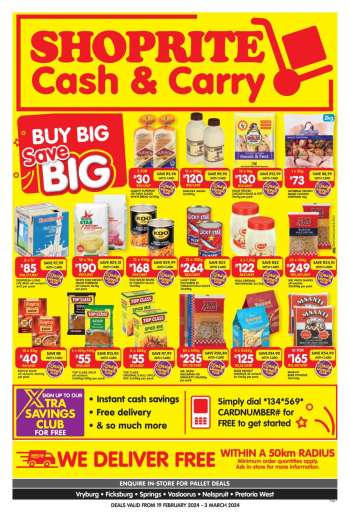 Shoprite catalogue  - 19/02/2024 - 03/03/2024.