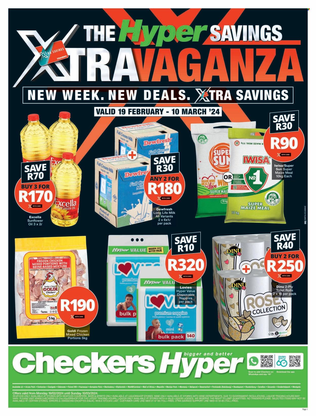 Checkers specials - 19/02/2024 - 10/03/2024. Page 1