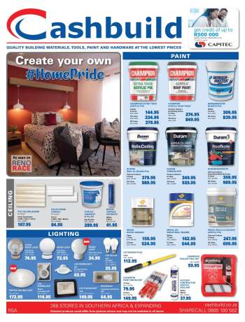 Cashbuild catalogue  - 19/02/2024 - 17/03/2024.