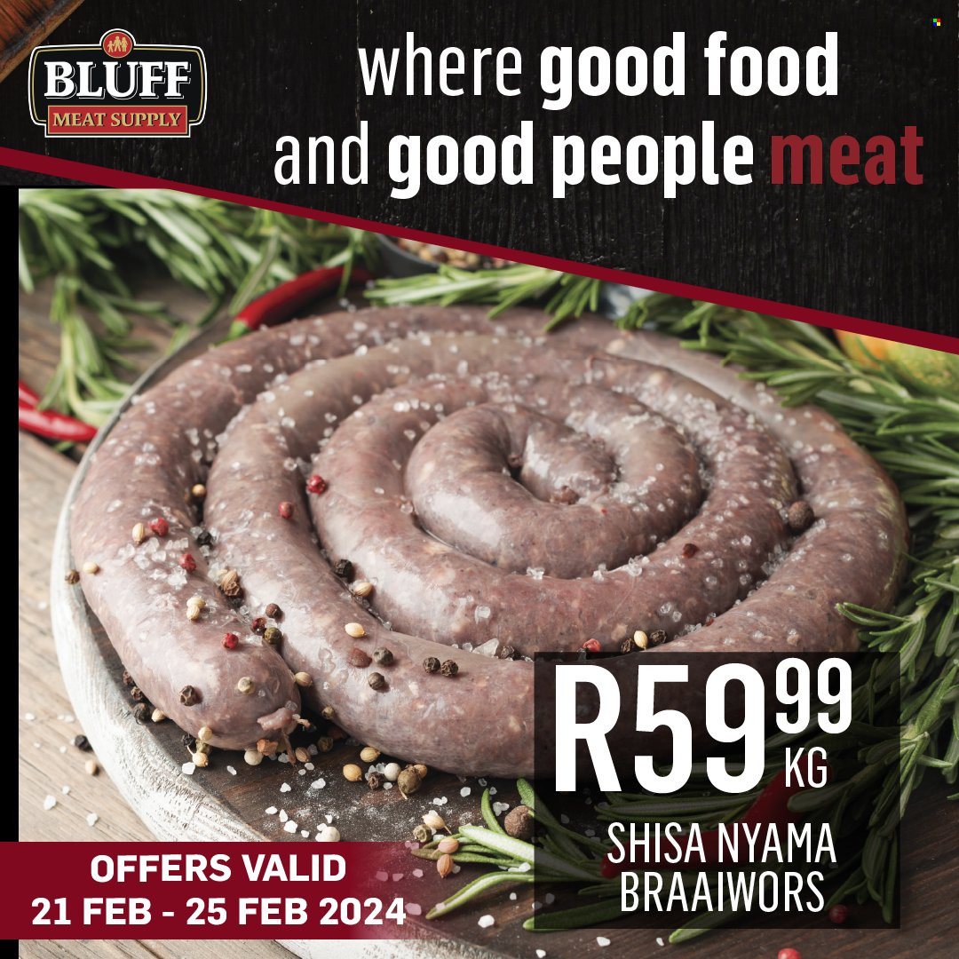 Bluff Meat Supply specials - 21/02/2024 - 25/02/2024. Page 6