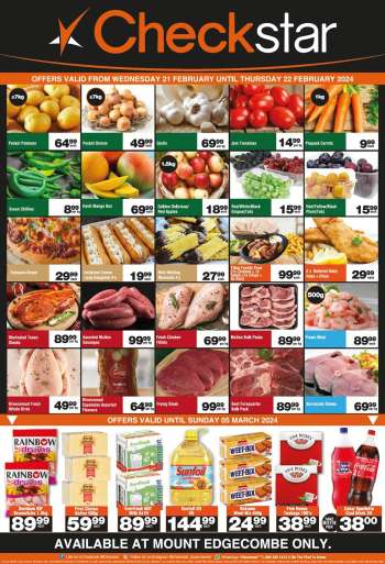 Checkstar catalogue  - 21/02/2024 - 22/02/2024.