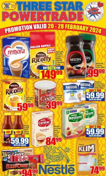 Three Star Cash and Carry catalogue  - 20/02/2024 - 28/02/2024.