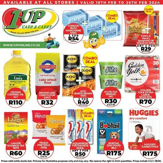 1UP Cash & Carry specials - 19/02/2024 - 26/02/2024. Page 1