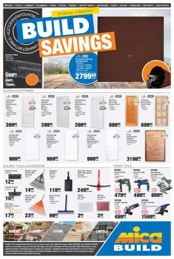 Mica catalogue  - 20/02/2024 - 03/03/2024.