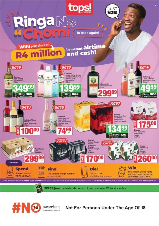 TOPS at SPAR specials - 21/02/2024 - 03/03/2024. Page 1