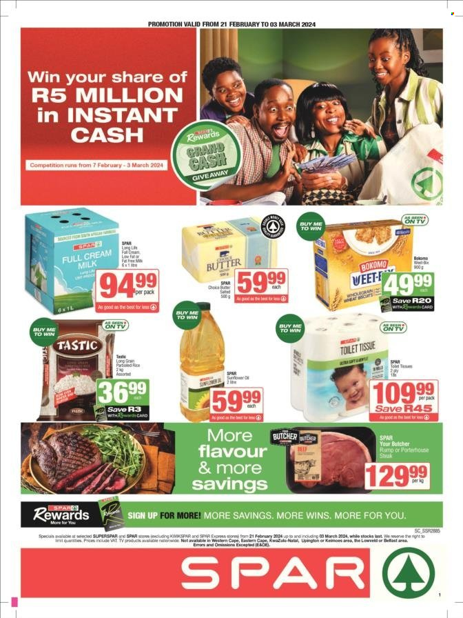 SPAR specials - 21/02/2024 - 03/03/2024. Page 1