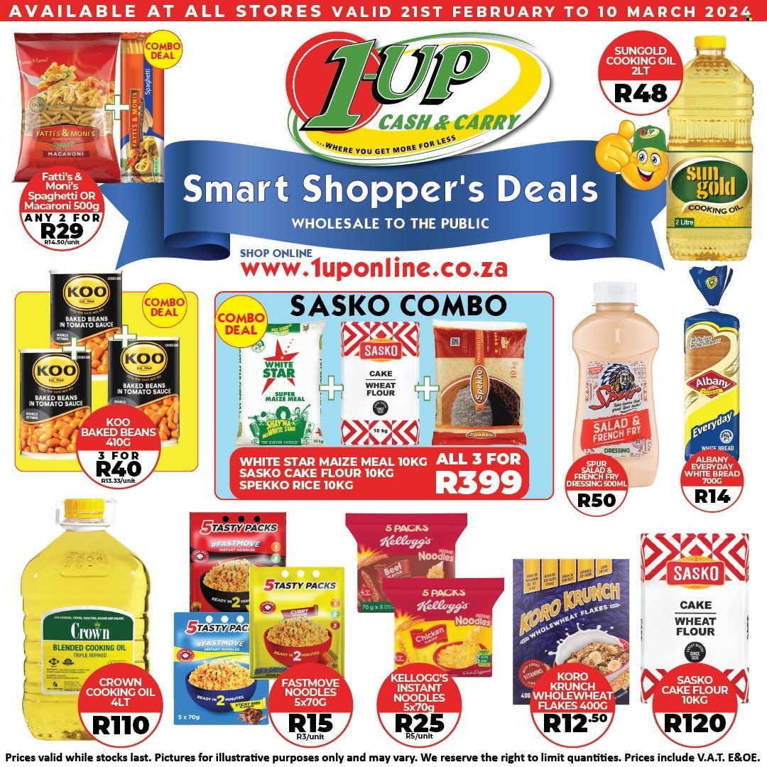 1UP Cash & Carry specials - 21/02/2024 - 10/03/2024. Page 1