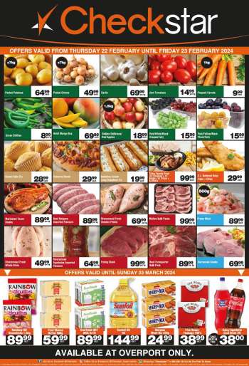 Checkstar catalogue  - 22/02/2024 - 23/02/2024.
