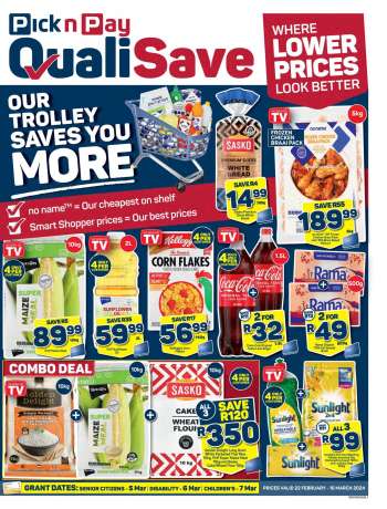 Pick n Pay QualiSave catalogue  - 22/02/2024 - 10/03/2024.