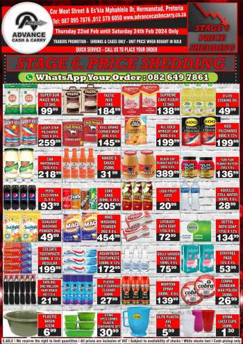 Advance Cash & Carry catalogue  - 22/02/2024 - 24/02/2024.