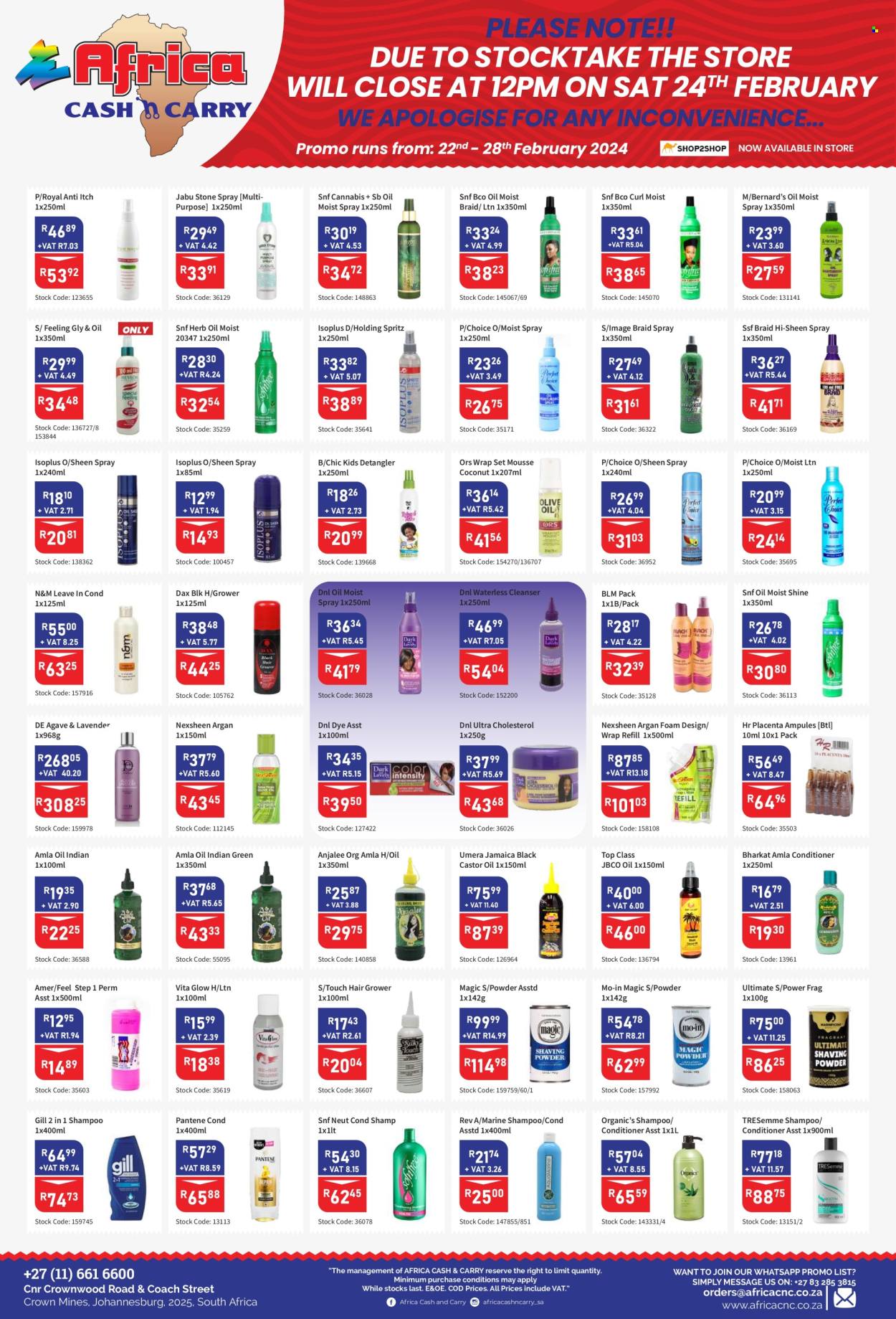 Africa Cash & Carry specials - 22/02/2024 - 28/02/2024. Page 1