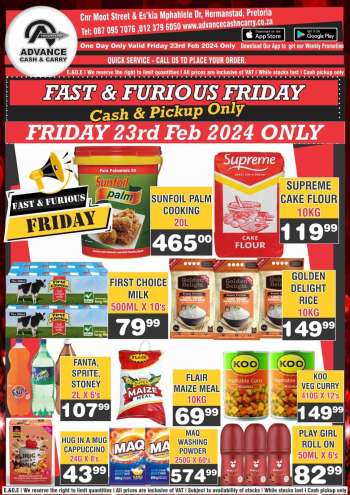 Advance Cash & Carry catalogue  - 23/02/2024 - 23/02/2024.