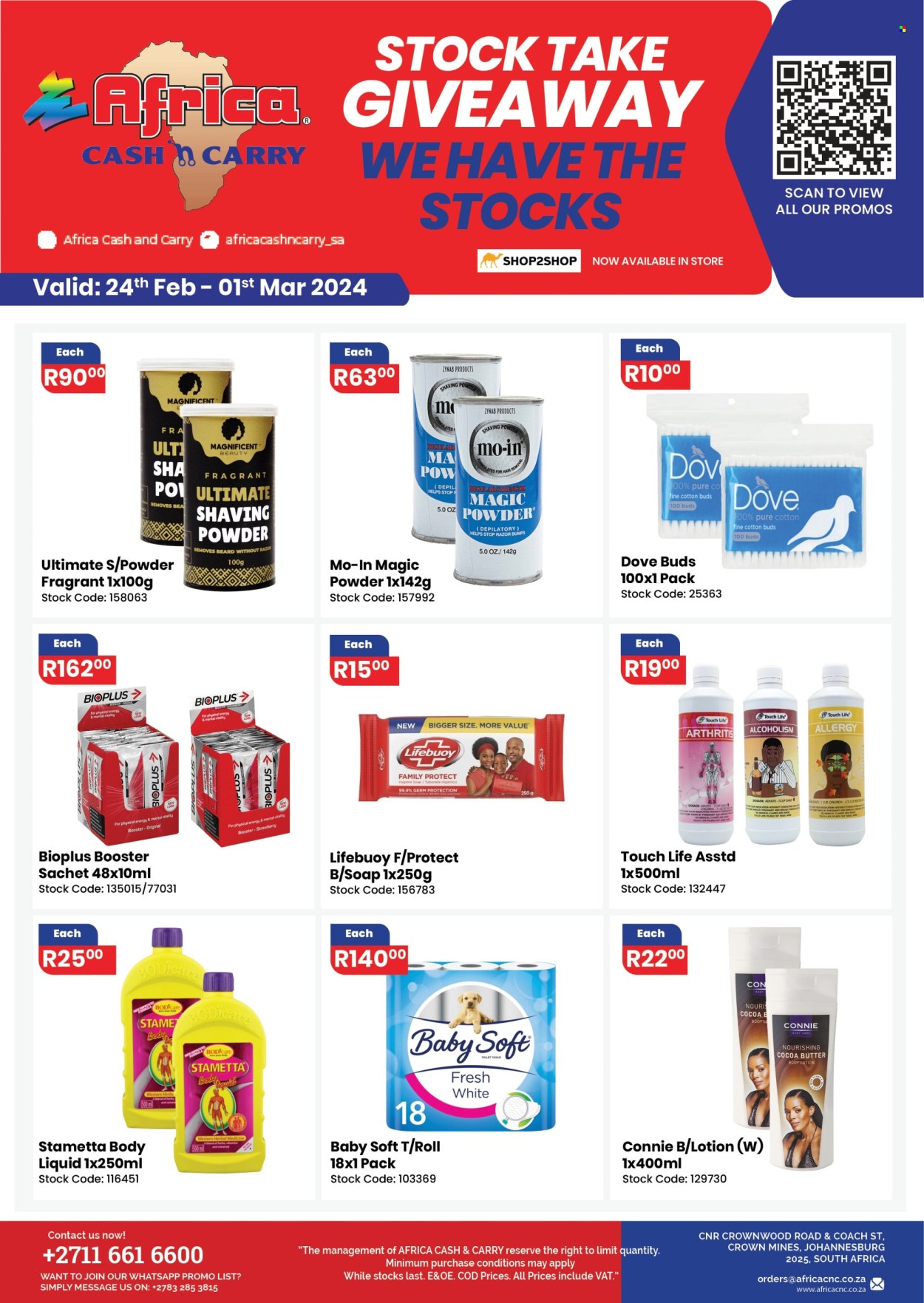 Africa Cash & Carry specials - 24/02/2024 - 01/03/2024. Page 1