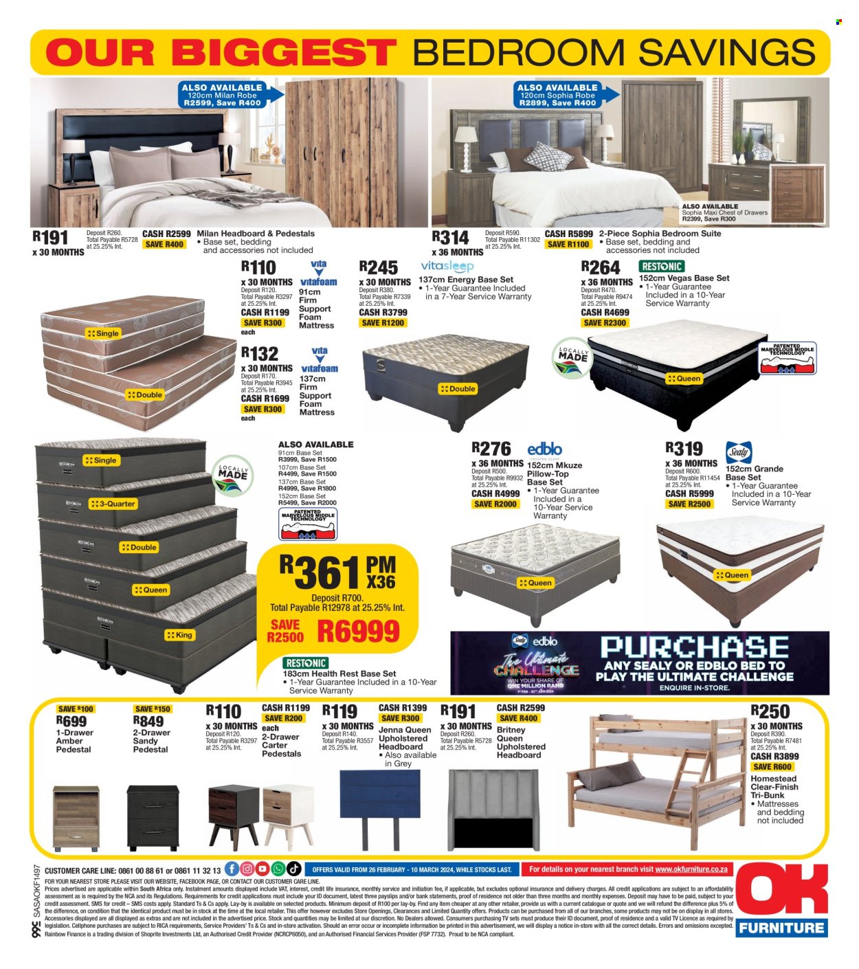 OK Furniture specials - 26/02/2024 - 10/03/2024. Page 8