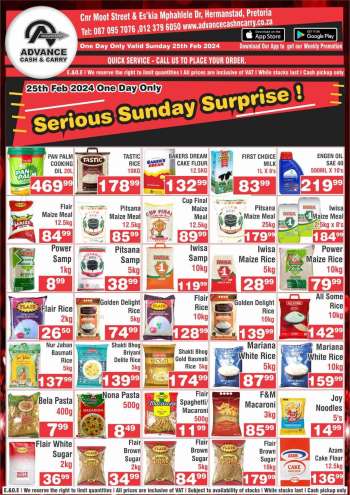 Advance Cash & Carry catalogue  - 25/02/2024 - 25/02/2024.