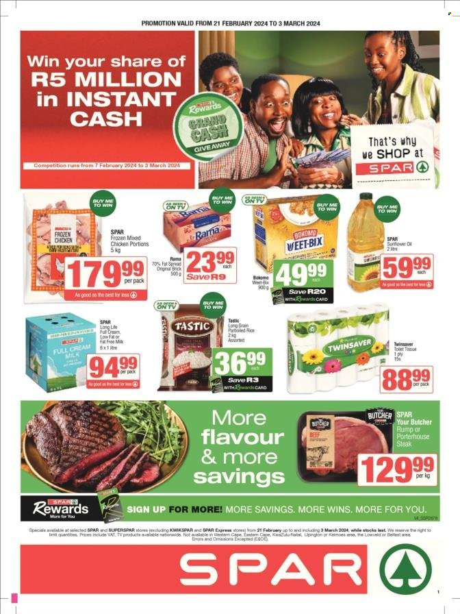 SPAR specials - 21/02/2024 - 03/03/2024. Page 1