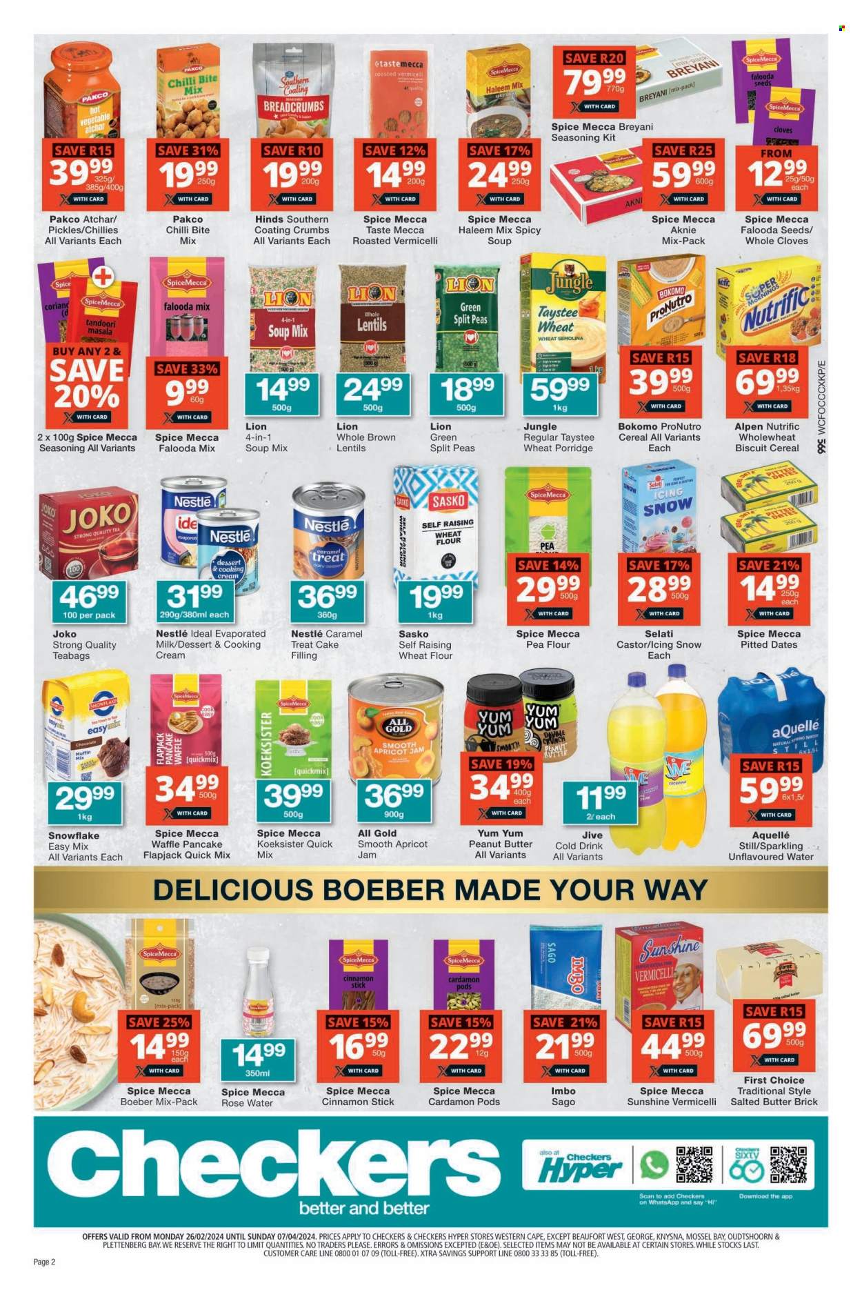 Checkers specials - 26/02/2024 - 07/04/2024. Page 2
