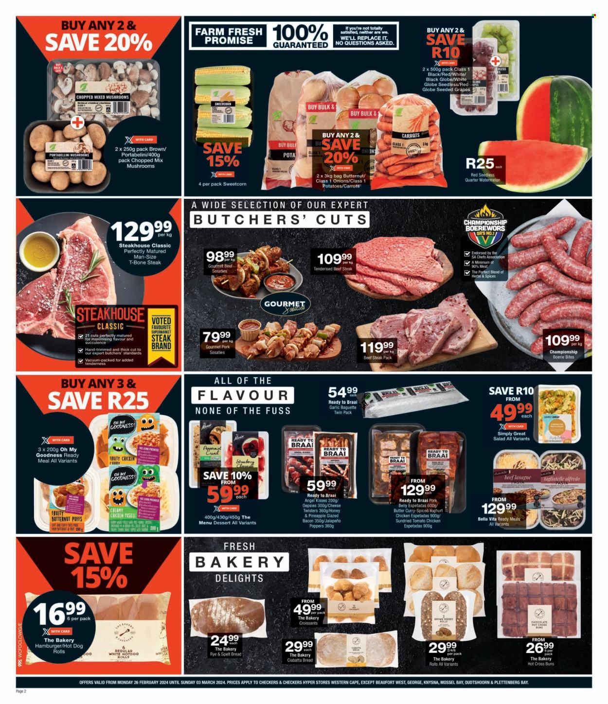 Checkers specials - 26/02/2024 - 03/03/2024. Page 2