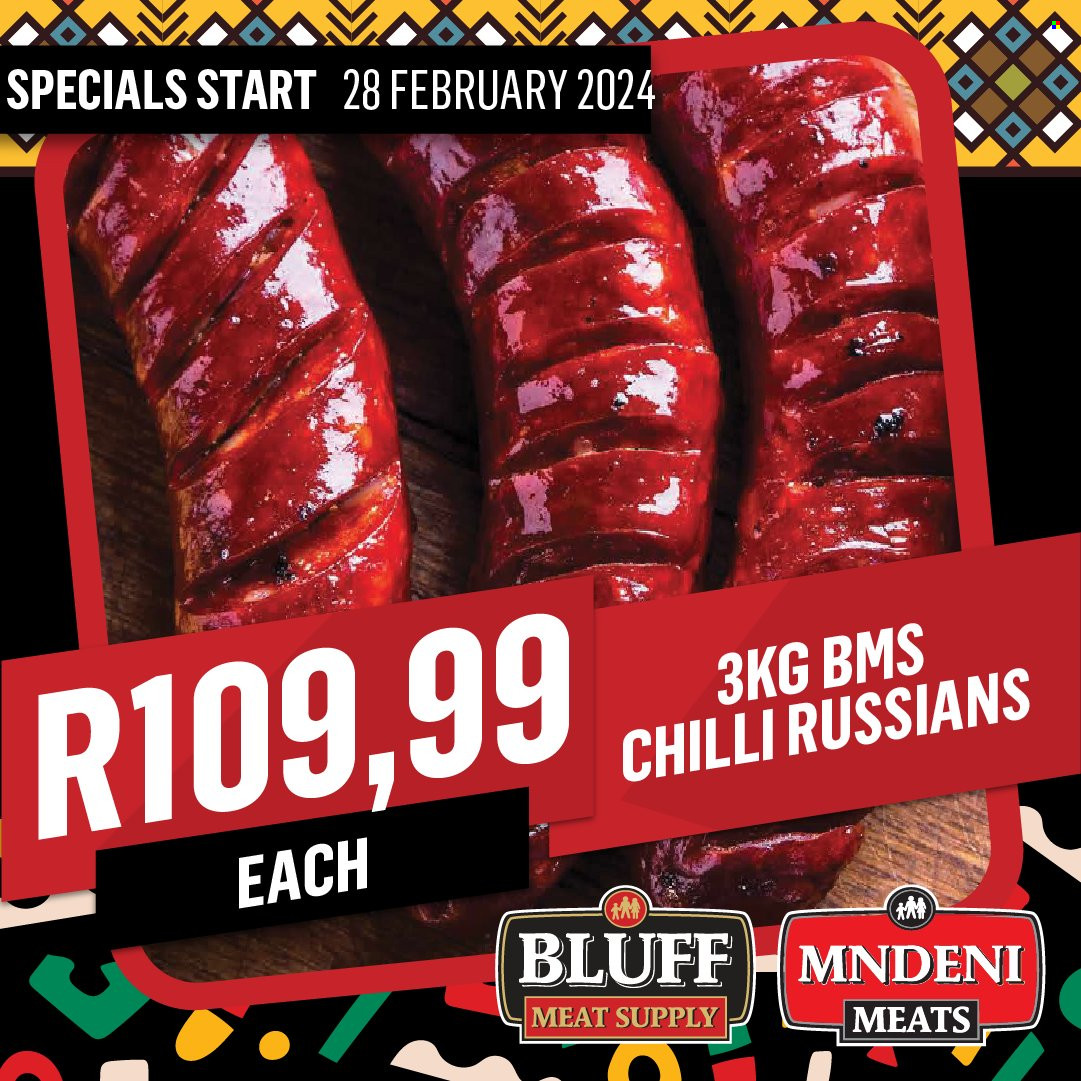 Bluff Meat Supply specials. Page 5