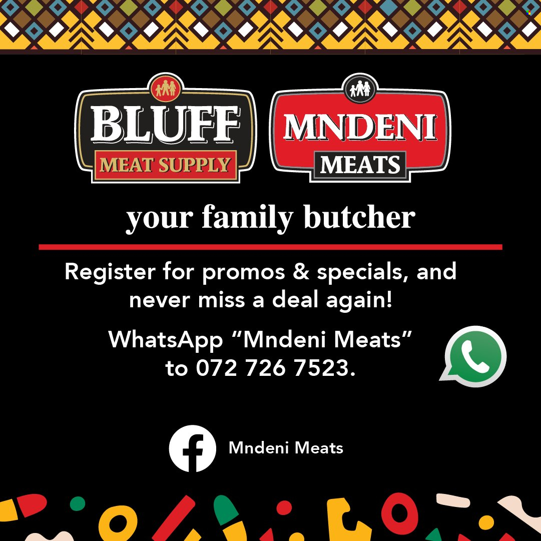 Bluff Meat Supply specials. Page 8