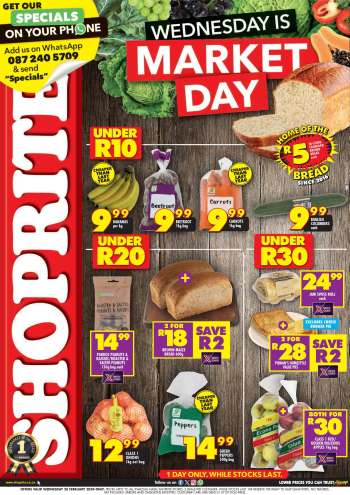 Shoprite catalogue  - 28/02/2024 - 28/02/2024.