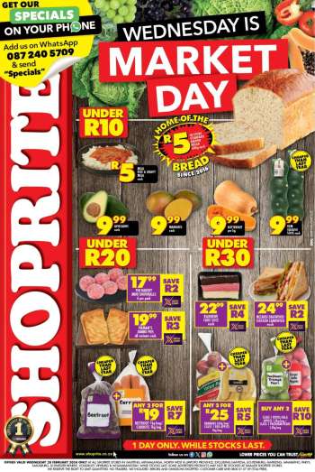 Shoprite catalogue  - 28/02/2024 - 28/02/2024.