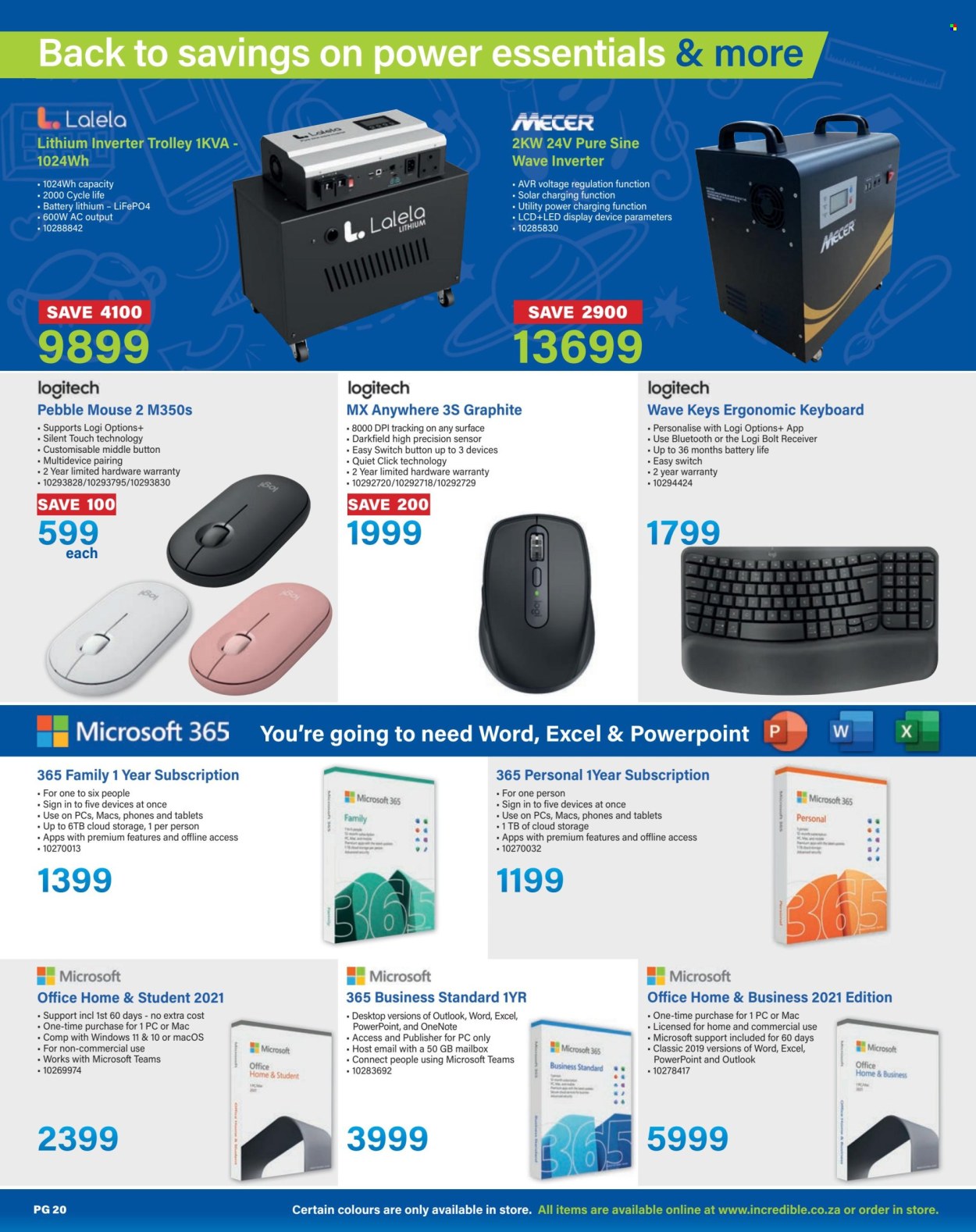 Incredible Connection specials - 28/02/2024 - 31/03/2024. Page 20