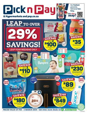 Pick n Pay catalogue  - 29/02/2024 - 03/03/2024.