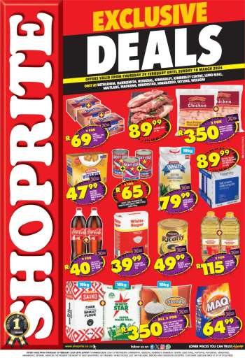 Shoprite catalogue  - 29/02/2024 - 10/03/2024.