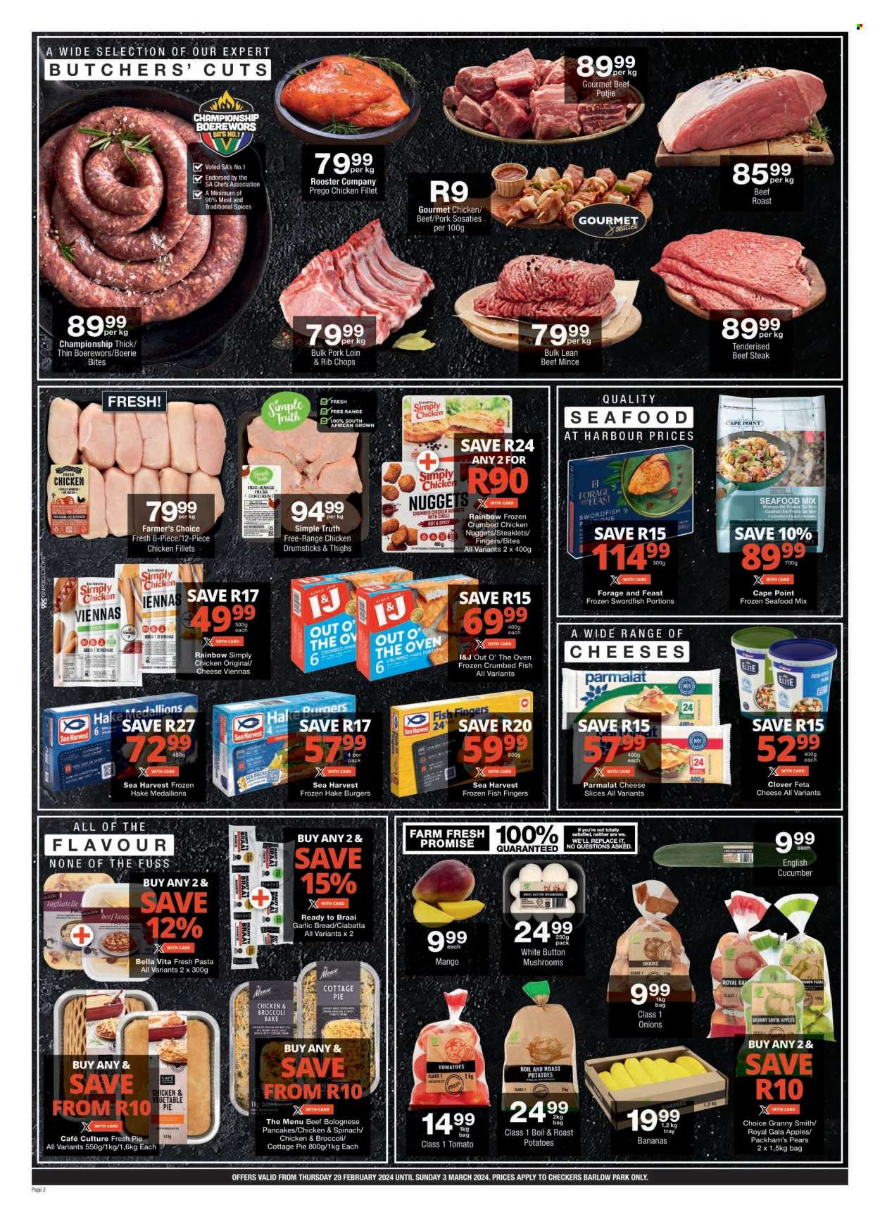Checkers specials - 29/02/2024 - 03/03/2024. Page 2
